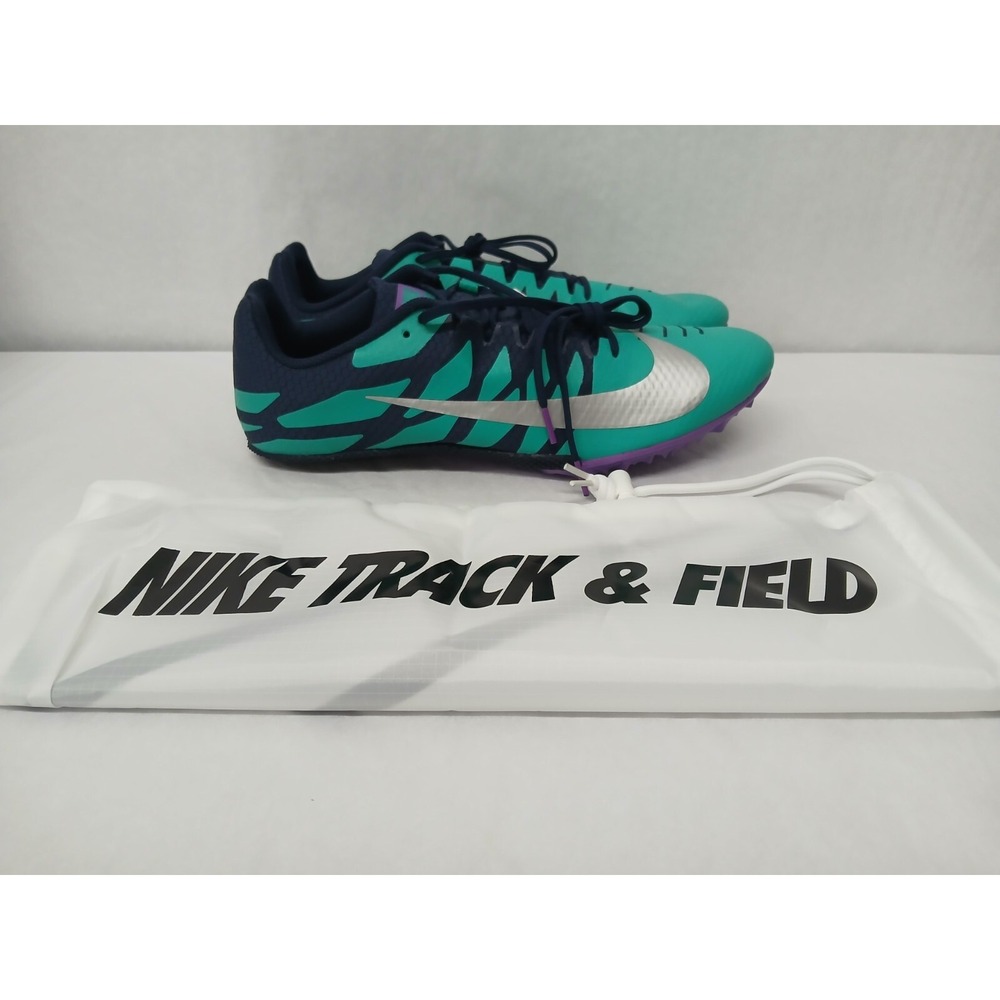 Nike Mens Zoom Rival S 9 Track Running Shoes NO SPIKES 907564-406 Obsidian Sz 14